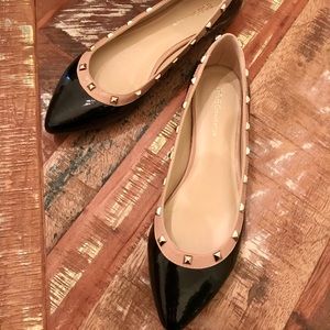 NWOT! BCBG Studded Flats 6.5